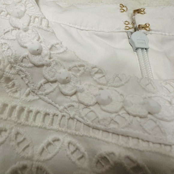 Lilly Pulitzer Strapless White Lace Dress - Picture 7 of 11